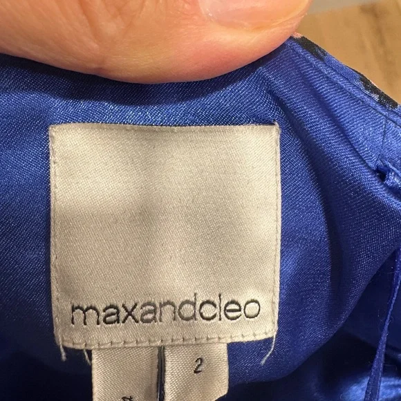 Max and Cleo peacock high-low dress - Picture 6 of 6